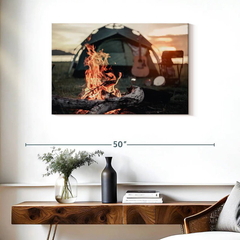 Senne Campfire, 24" H x 36" W