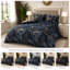 Microfiber Floral Duvet Cover Set-135873596