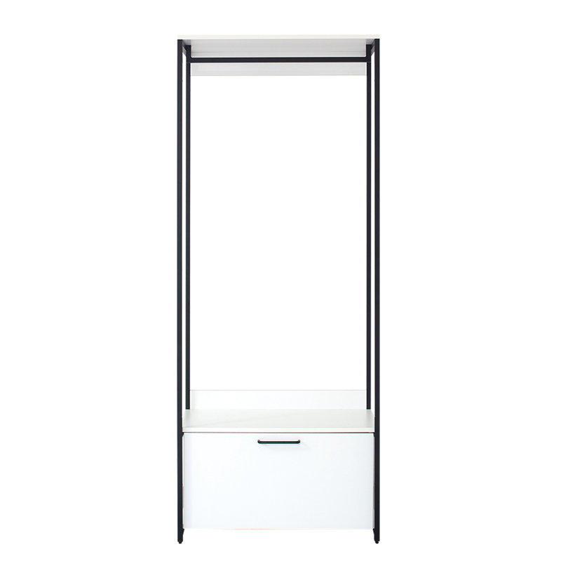Garde-robe Walk-In - Conception modulaire, fabrication de rayures et de taches, panneau classé E0