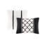 Très grand / très grand lit avec imprimé floral - ultra doux, 2 taies décoratives et coussins décoratifs, motif noir et blanc, rembourrage d'édredon lavable à la machine, microfibre douce, gracieux