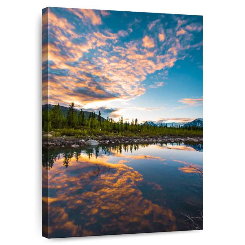 Alvord Alaskan Evening, 48" H x 32" W