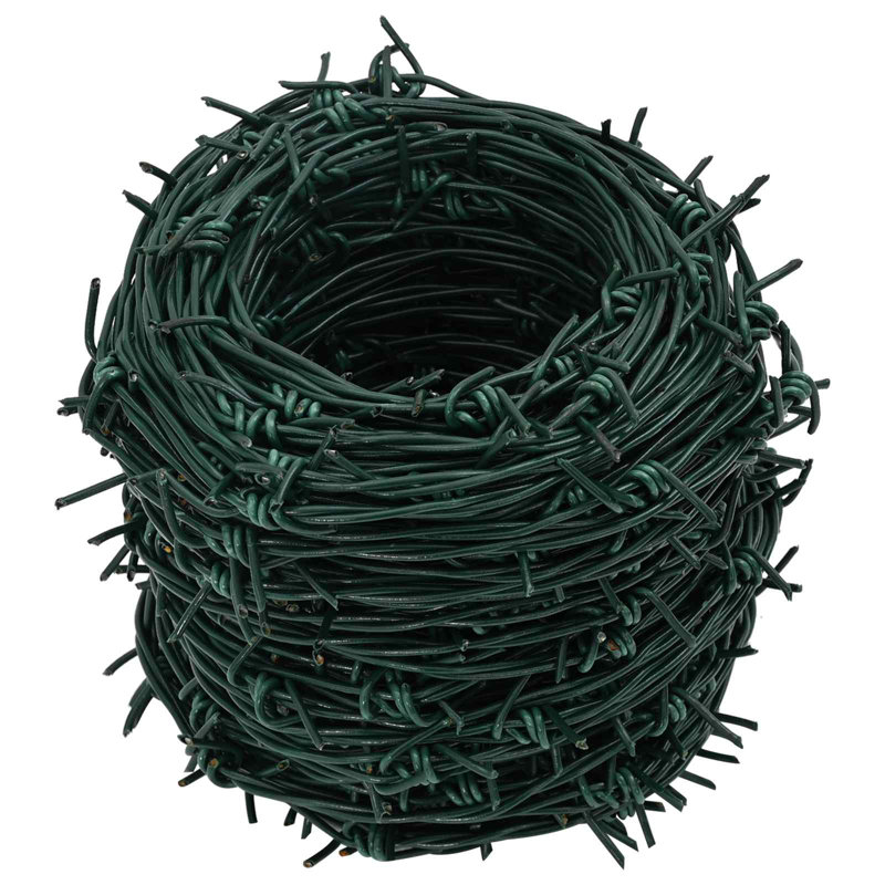 VidaXL Hardware, 10000cm W x 17.5cm D, Green