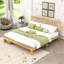 Lit plateforme en bois avec deux tiroirs-493736678-493736679