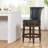 Elveria 25" W Bar Stools with Nailhead Trim-1389106271