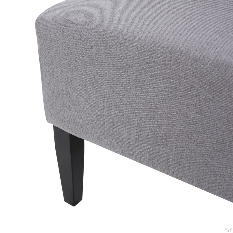 Chaise de salle à manger moderne, Gris clair