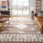 Dimmick Hand Tufted Wool/Cotton Southwestern Rug in Light Brown-642425546