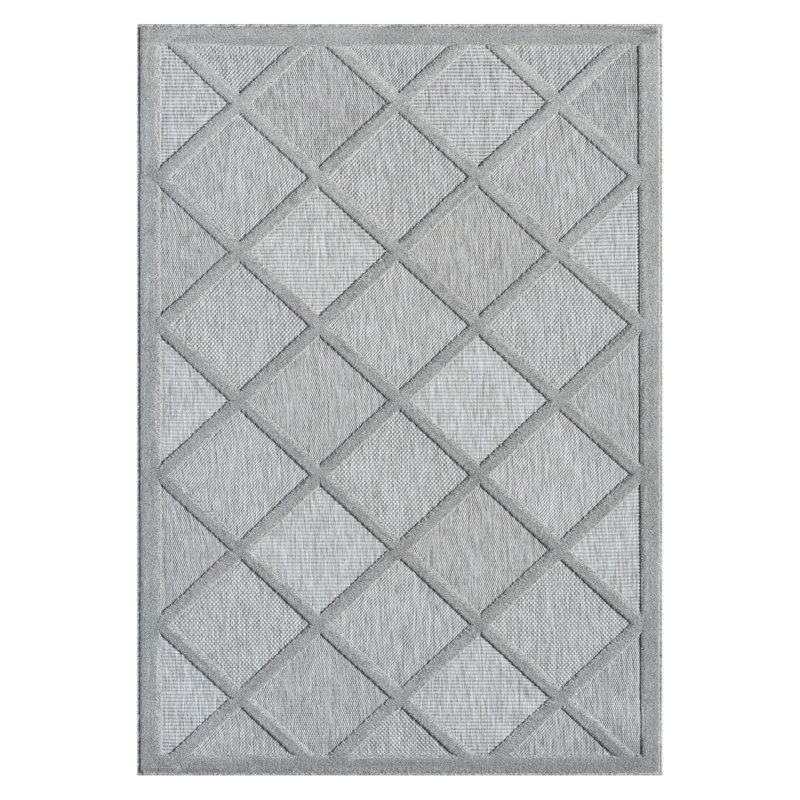 Nuriya Geometric Indoor / Outdoor Area Rug, Rectangle 140 x 200cm