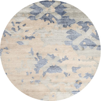 Tapis abstrait gris / beige