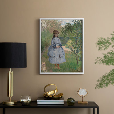 «Vintage Landscape LXVI», reproduction encadrée - bois massif