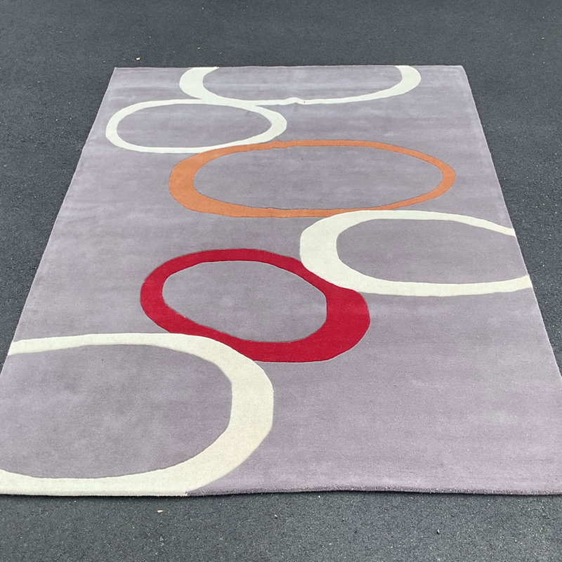 Wool Geometric Indoor Rug