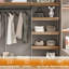 5 housses de tablettes en fil métallique, housses de grille en PVC expansé pour placard amovible (pas en bois), tablettes de garde-manger pour la décoration des étagères de la salle de bain (Prime Big Deal Days)-257176751