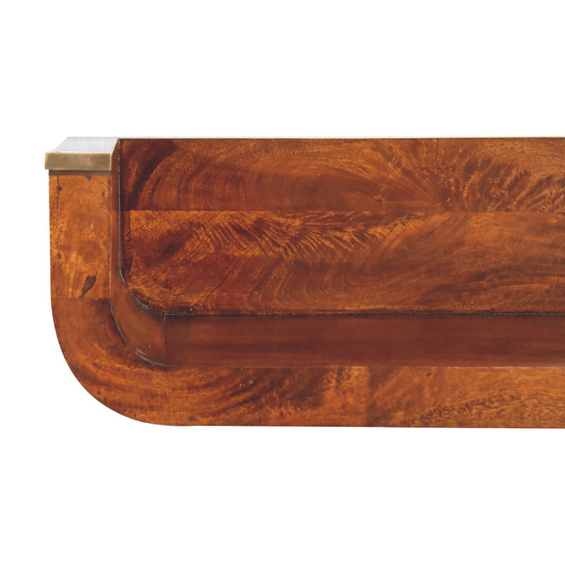 Damiansville 90cm Solid Wood Console Table, Chestnut