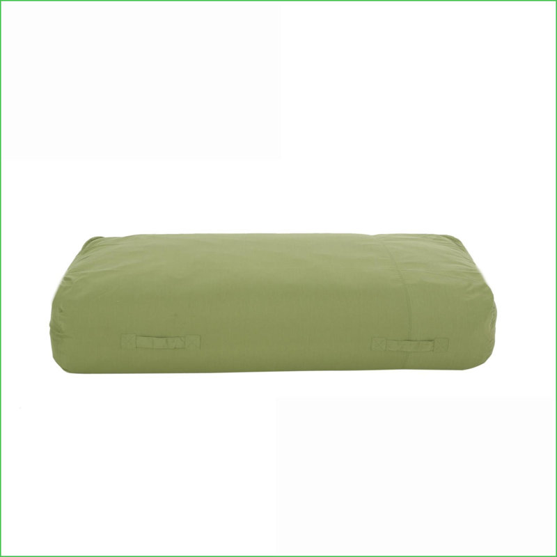 Fauteuil à billes rectangulaire pour animaux Kasper 6 pi x 3 pi résistant à l'eau Kasper | Vert | Tissu imperméable