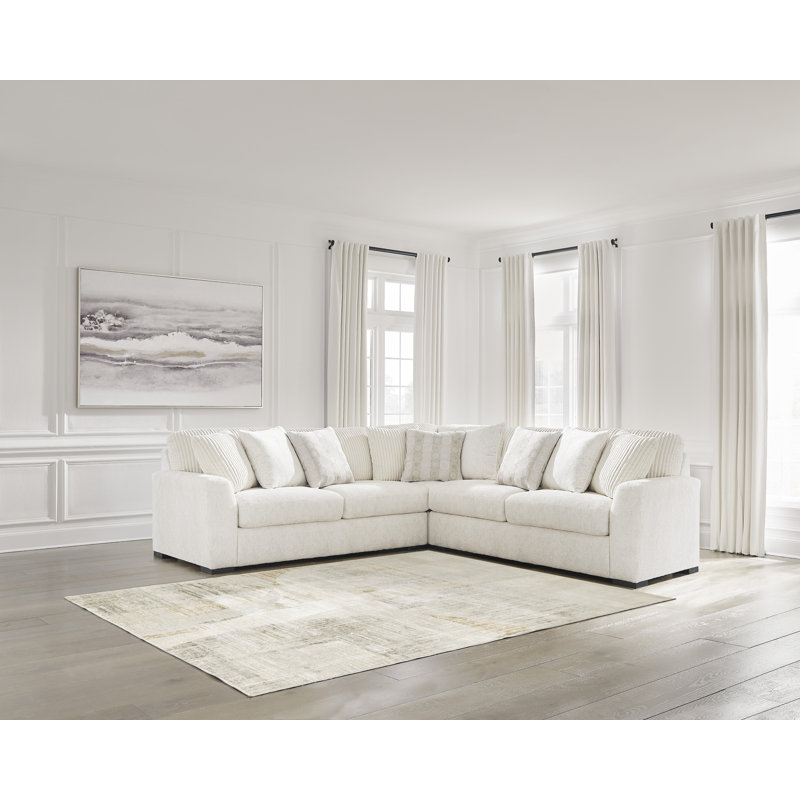 Canapé modulaire 3 pièces Chessington Ivory