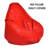Leatherette Solid Indoor Bean Bag Cover - Filling Not Included-318242996