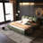 Green Queen Bed