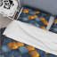 Ensemble de housse de couette moderne Blue Gold Ogee Patten I-109155588