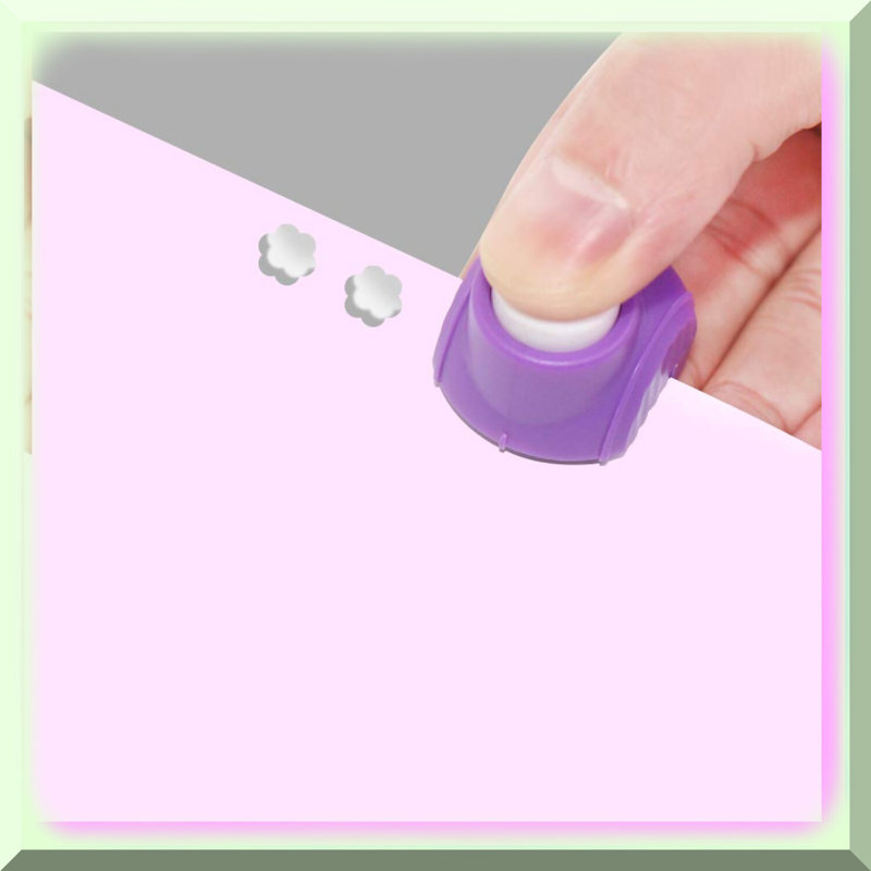 12-Piece Scrapbooking Punch and Scissors Set