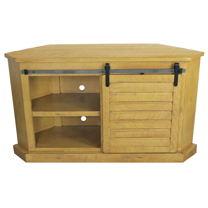 Brownsburg Media Console, Burnt Red