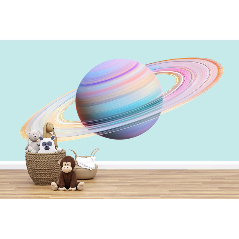 Adhésif décoratif Saturn, H 24 po x l 13 po