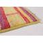 Tapis unique en laine noué à la main style Mogul des années 2010 de 6 pi x 8 pi 4 po beige / rose Kanila