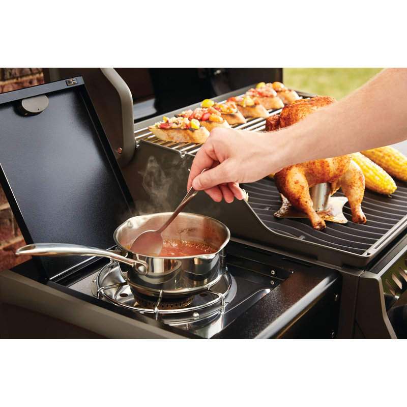 Grill Accessories Napoleon Stainless Steel 2-Piece Sauce Pan Set