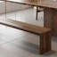 Ensemble de table de salle à manger en bois de frêne-106443069