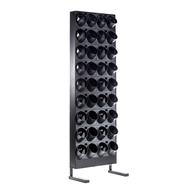 Chesley Vertical Garden, Black, 191.5cm H x 60.8cm W x 11.2cm D