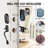 VEVOR Smart Lock 5-in-1 Fingerprint Smart Door Knob with Independent Handle