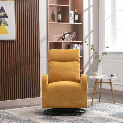 Fauteuil pivotant en polyester 26,77 po Ezella