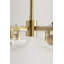 Lustre linéaire moderne Spoutnik 4 lumières Ariel-1368668326