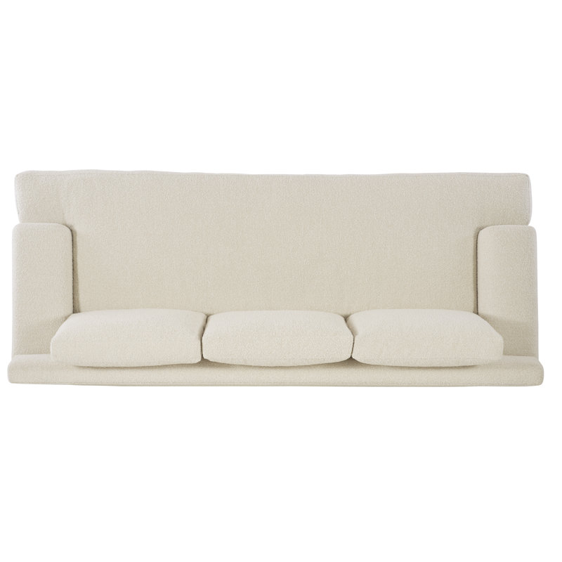 Andie Loveseat, Cream Boucle 1146-002, Blanca