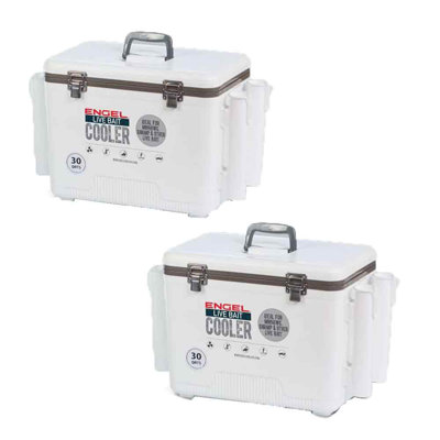 Engel 30 Quarts Ice Chest in White