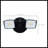 LED Security Light Dual Head Field Selectable-102335935