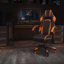 Fauteuil de jeu et de course ajustable en similicuir ajustable-469764079