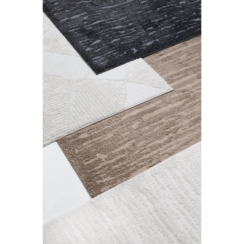 Riverly Abstract Machine Made Indoor / Outdoor Area Rug, Rectangle 2'8" x 4'11"