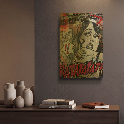 « Hot Rod » de Dan Monteavaro, décoration murale en métal, 30,5 x 40,5 cm