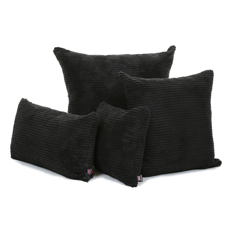 Altman Rectangular Cushion, Black