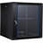 Wall Mount Network Cabinet - Server Rack Enclosure with Locking Glass Door & Removable Side Panels, IT/AV Equipment Rack for Secure Data and Audio-Visual Installations-114500772
