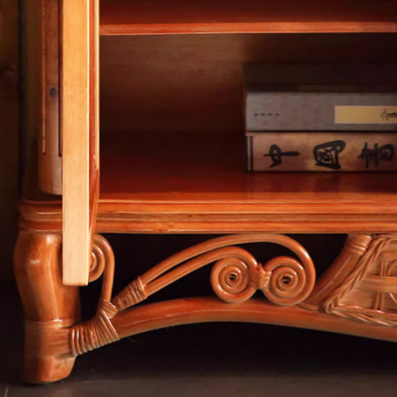 Armoire de rangement avec 3 portes et 3 tiroirs