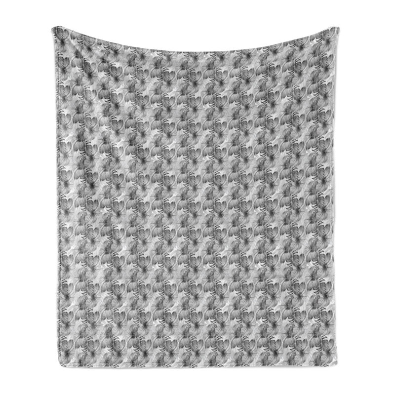 Hand Woven Throw Blanket, 50" W x 60" L