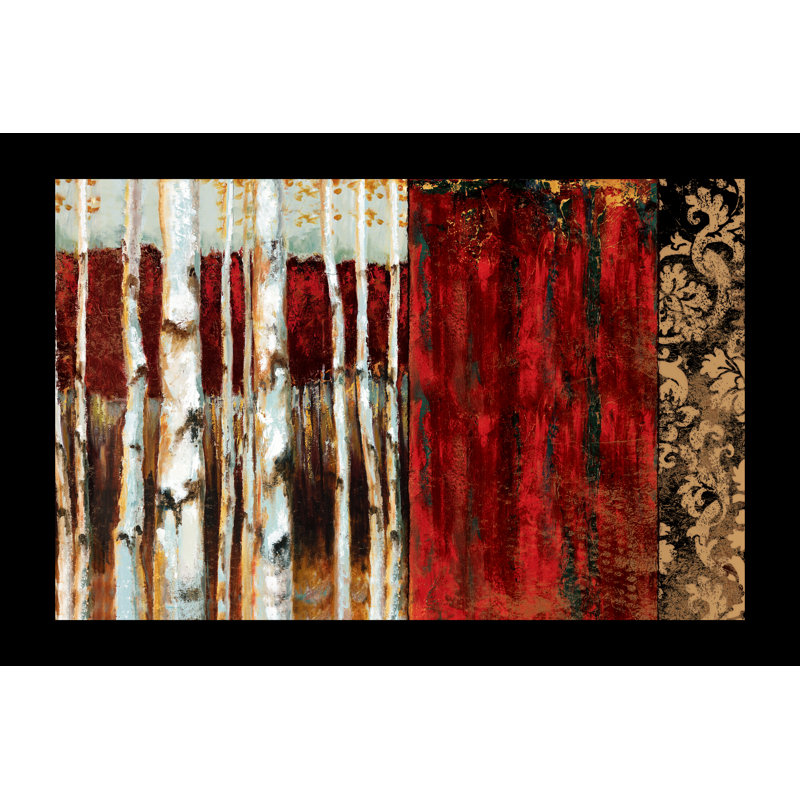 Birch Forest - Wrapped Canvas Print, 81cm H x 122cm W x 3.8cm D