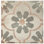 D'Anticatto Decor Florence 9" x 9" Porcelain Patterned Wall & Floor Tile