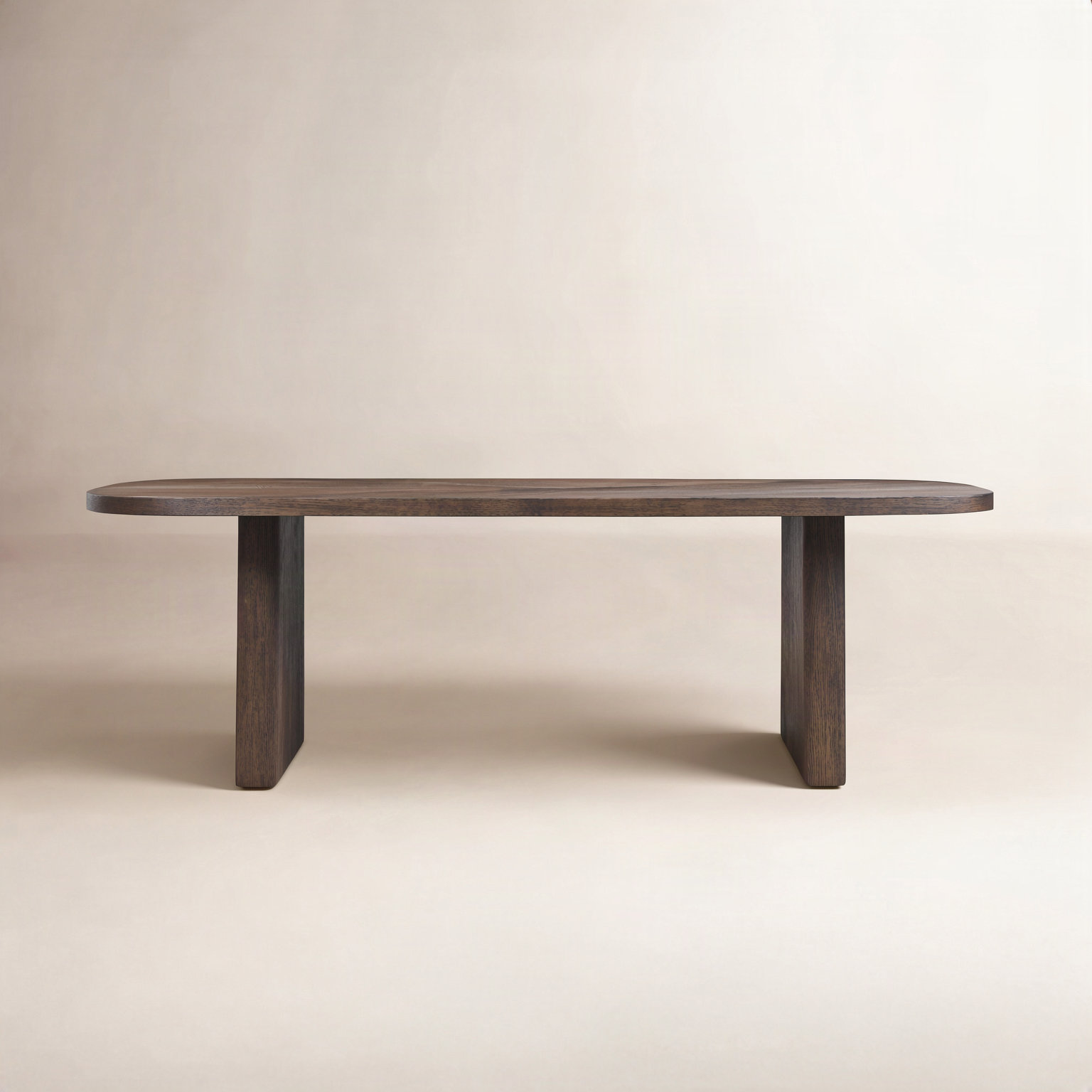Paris Dining Table, 30" H x 78.74" L x 39.37" W, Brown