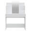 Sartell Dressing Table with Mirror-542632839