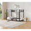 Simple au-dessus de lits simples, structure en acier robuste, conception moderne pour les maisons familiales