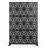  Metal Privacy Screen Fence Panel -72" H Freestanding Outdoor  Privacy Screen with Stand for Patio, Balcony or Deck-114502138