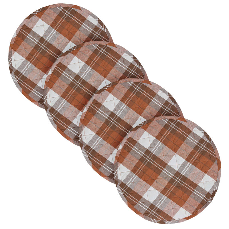  Ensemble de 4 napperons matelassés Country Country
