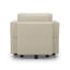 Fauteuil de rangement en simili cuir Colusa-1301448448
