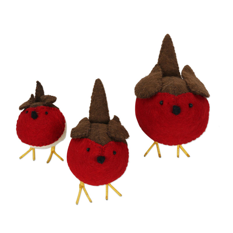 Christmas Bird Decorative Accent